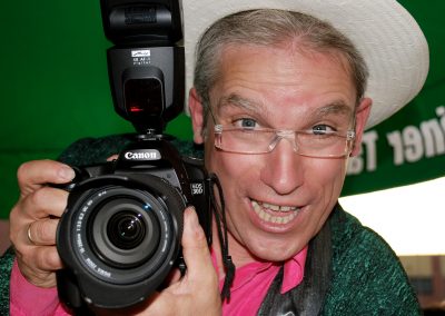 Interaktive Eventfotografie mit Show und Unterhaltungsfotografie auf dem roten Teppich