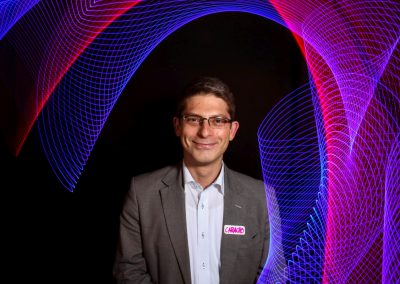 Interaktive Eventfotografie mit Show und Unterhaltungsfotografie mit Lichtmalerei