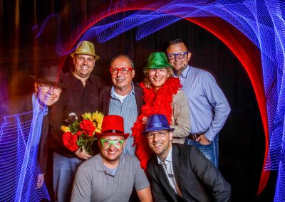 Lichtmalerei als Fotobox-Alternative mit Foto-Entertainment auf einem Event