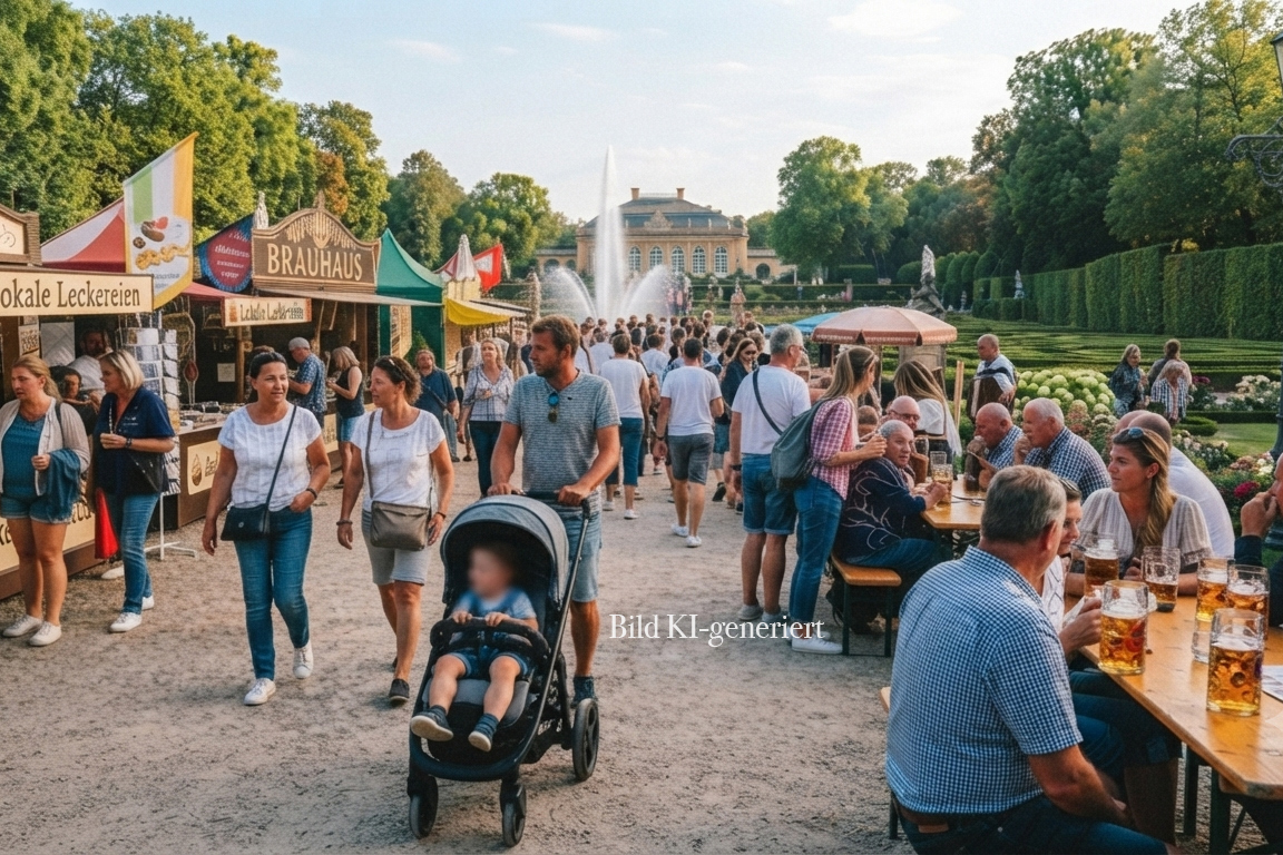 Outdoorevents mit Unterhaltungskünstlern und Walk-Acts